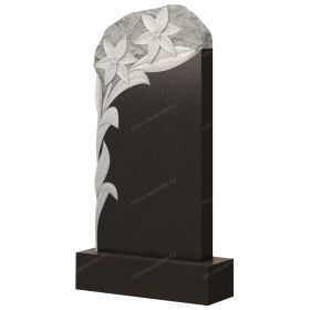 Вертикальный гранитный памятник В010