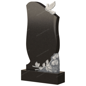 Вертикальный гранитный памятник В062