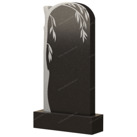 Вертикальный гранитный памятник В033