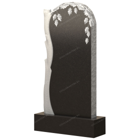 Вертикальный гранитный памятник В035