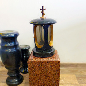 Лампадка из гранита ЛМ001