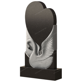 Вертикальный гранитный памятник В053