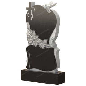 Вертикальный гранитный памятник В063