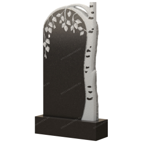 Вертикальный гранитный памятник В036