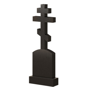 Крест из гранита К001 высота креста 100см