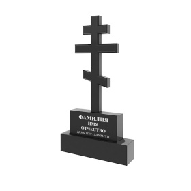 Крест из гранита К004 высота креста 100см