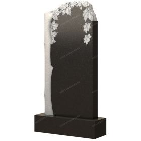 Вертикальный гранитный памятник В034