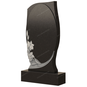 Вертикальный гранитный памятник В045