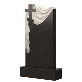 Вертикальный гранитный памятник В023