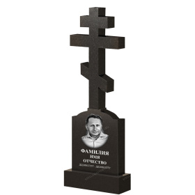 Крест из гранита К003 высота креста 100см