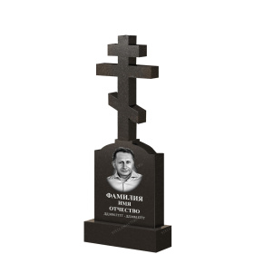 Крест из гранита К003 высота креста 80см