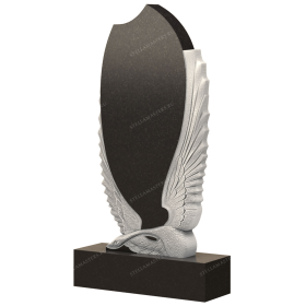 Вертикальный гранитный памятник В039