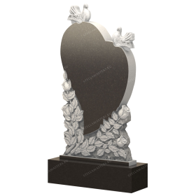 Вертикальный гранитный памятник В052