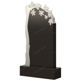 Вертикальный гранитный памятник В037