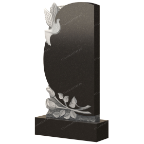 Вертикальный гранитный памятник В042