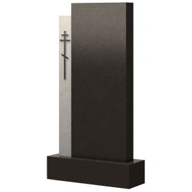 Вертикальный гранитный памятник В072 без креста