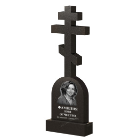 Крест из гранита К002 высота крест 100см