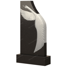 Вертикальный гранитный памятник В059