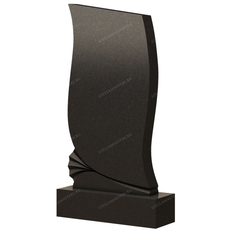 Вертикальный гранитный памятник В021 фото 1