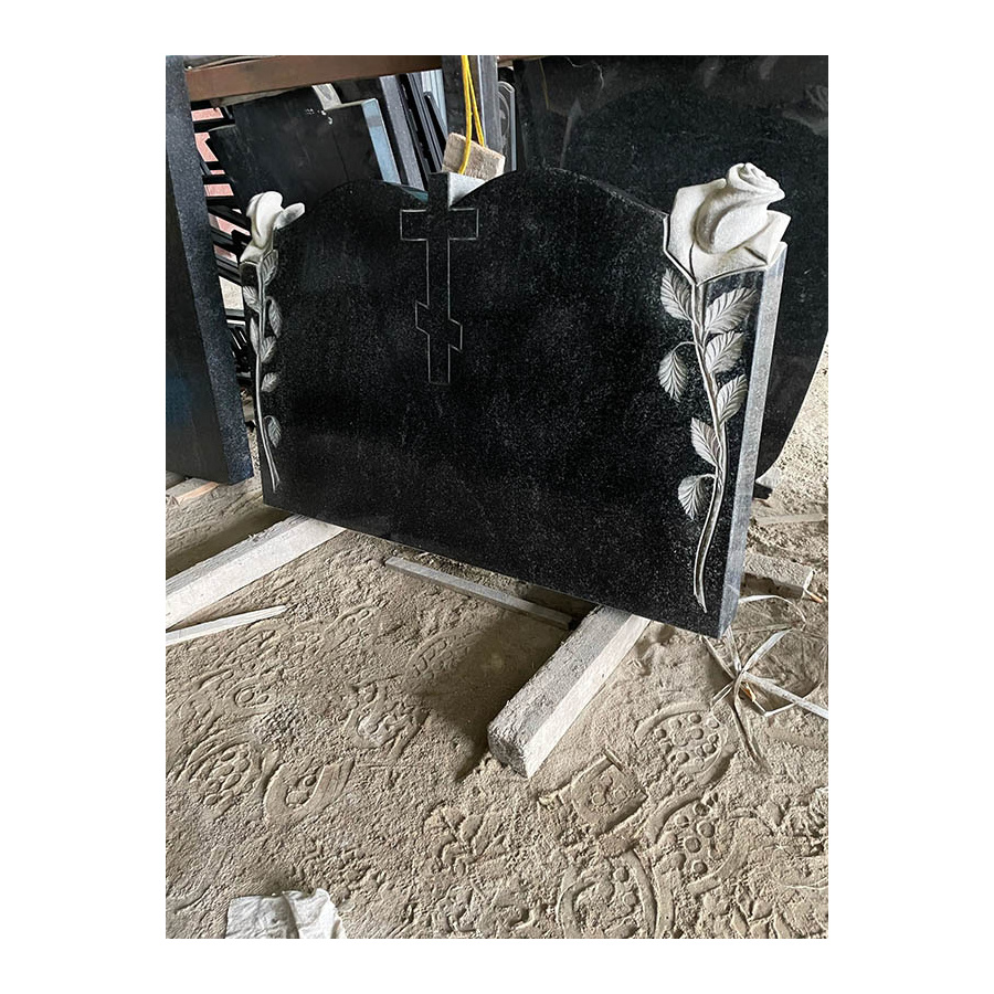 РАСПРОДАЖА 2025 Памятник Горизонтальный Розы и крест фото 2