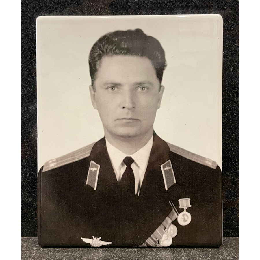 Фотокерамика Керамогранит на памятник 30х40 прямоугольник фото 1