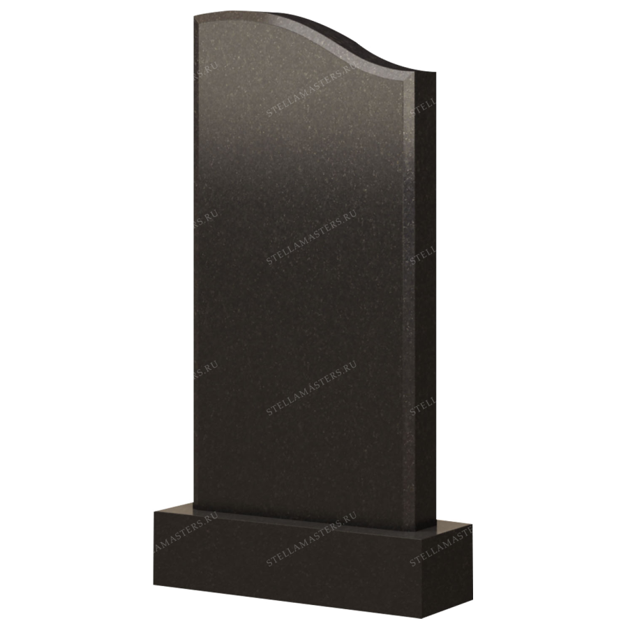 Вертикальный гранитный памятник В014 фото 1