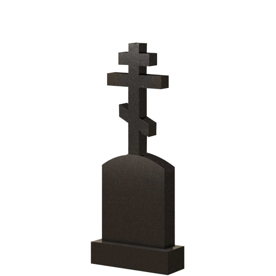 Крест из гранита К001 высота креста 80см фото 1