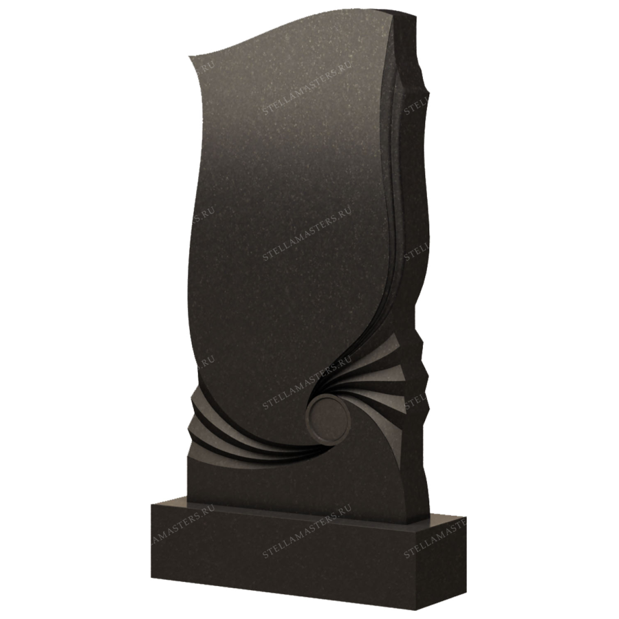 Вертикальный гранитный памятник В022 фото 1