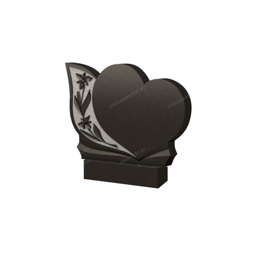 Горизонтальный гранитный памятник Г016 фото 1