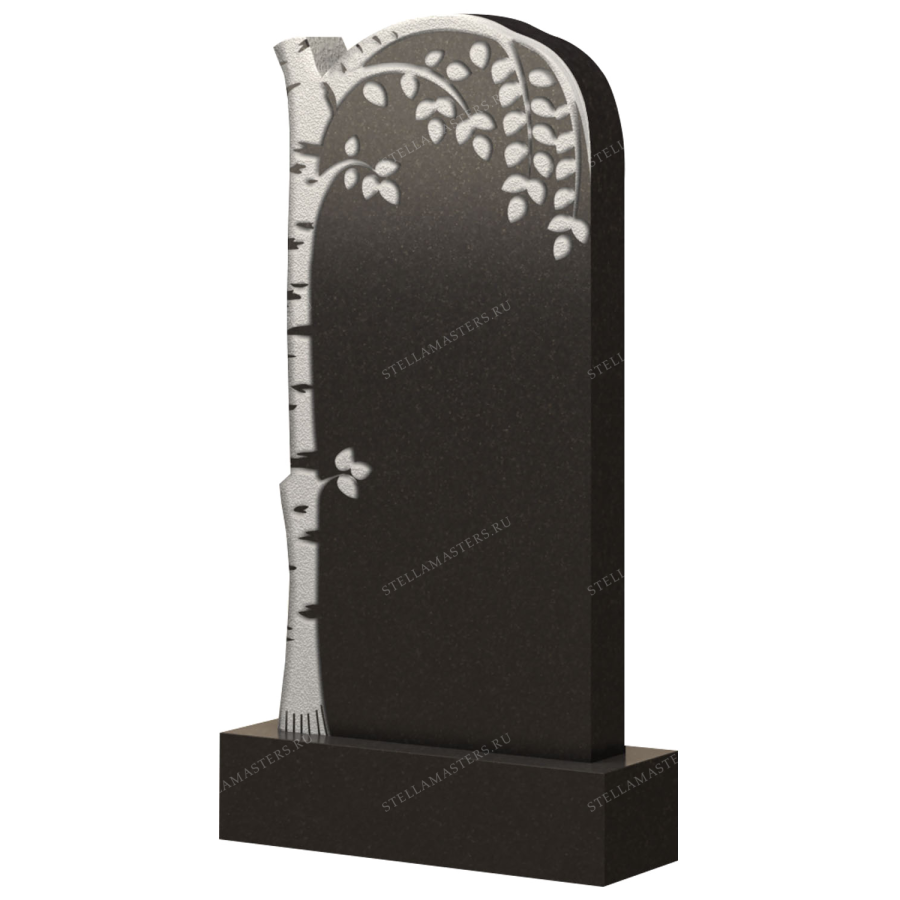Вертикальный гранитный памятник В029 фото 1