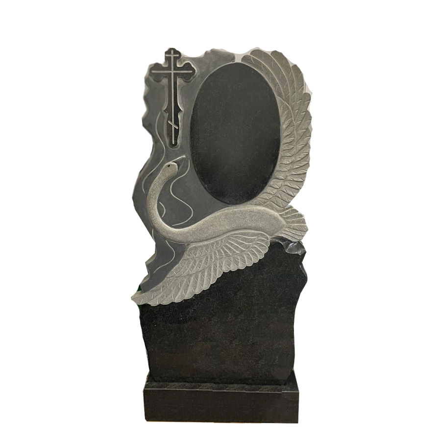 Вертикальный гранитный памятник В079 фото 1