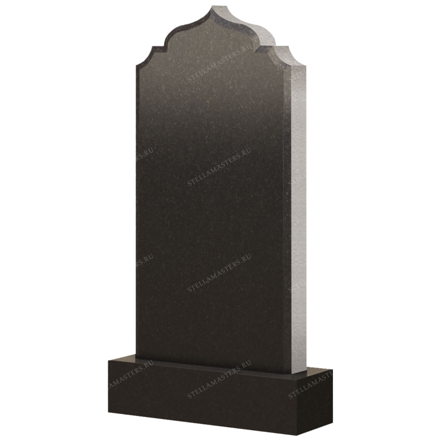 Вертикальный гранитный памятник В074 фото 1