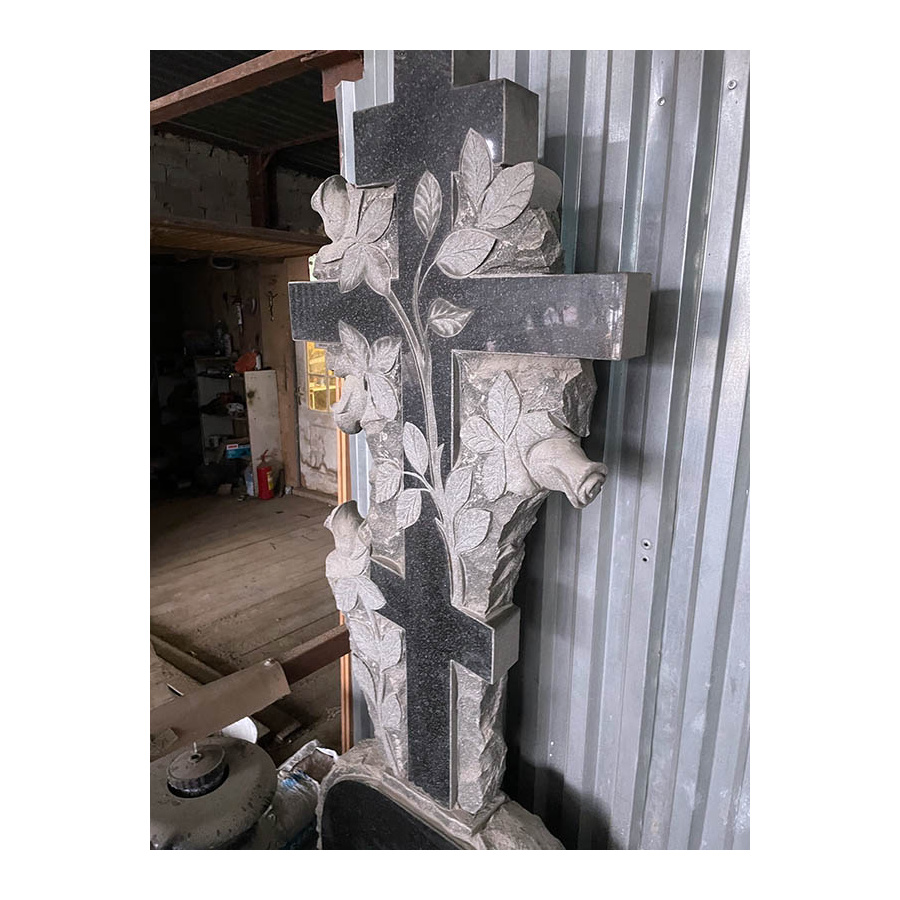 РАСПРОДАЖА 2025 Памятник Крест в розах фото 2