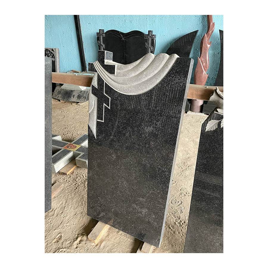 РАСПРОДАЖА 2025 Памятник с крестом с тканью фото 2