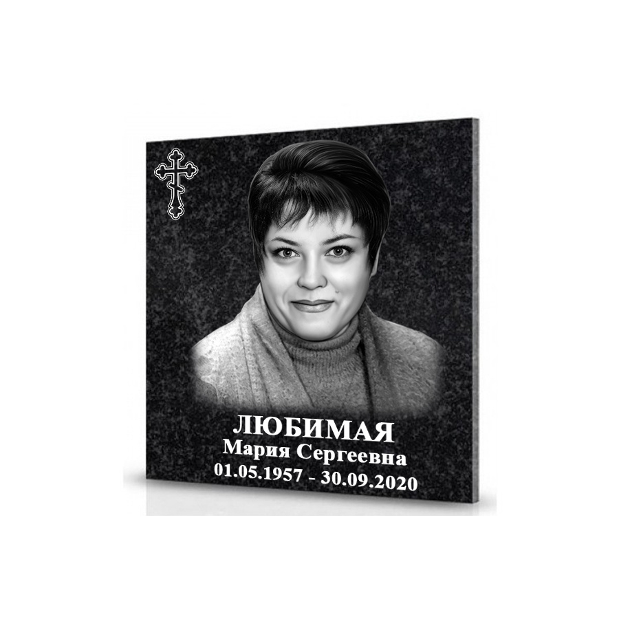 ПК001 Плита для Колумбария Женщине фото 3