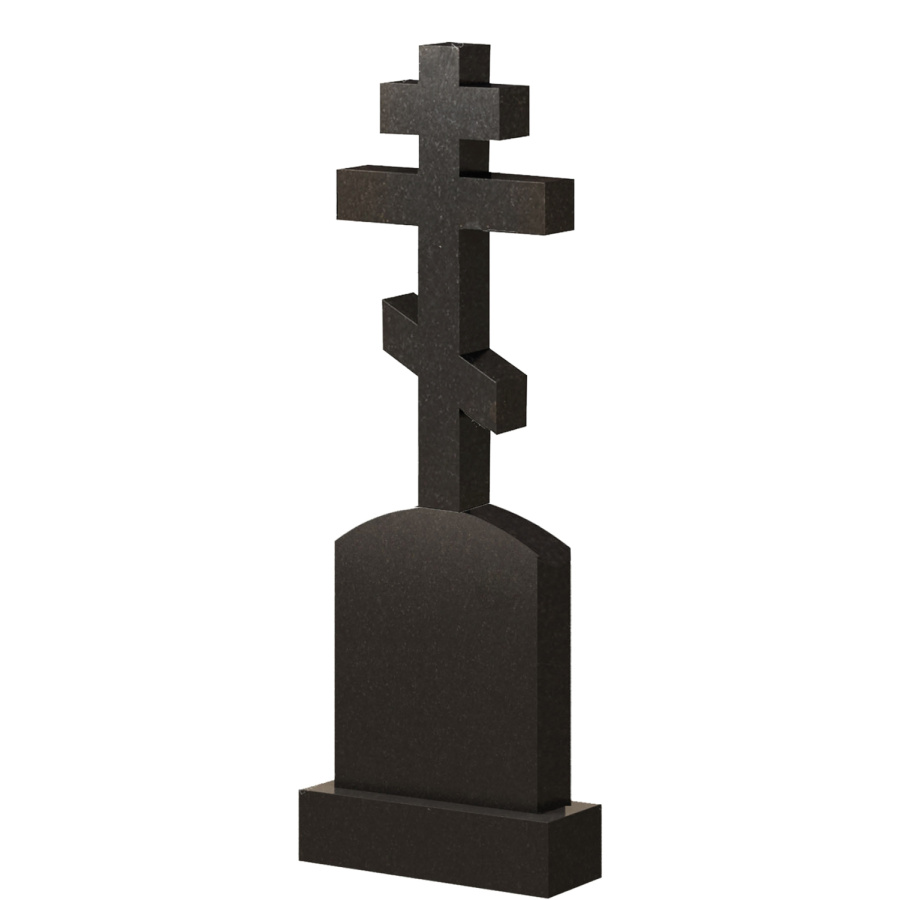 Крест из гранита К001 высота креста 100см фото 1