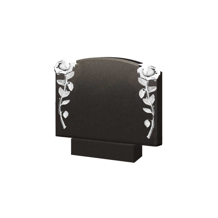 Горизонтальный гранитный памятник Г004 фото 1