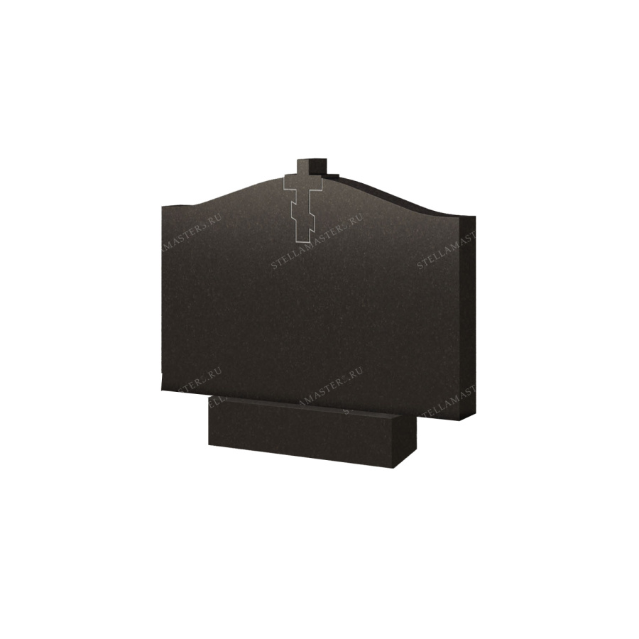 Горизонтальный гранитный памятник Г008 фото 1