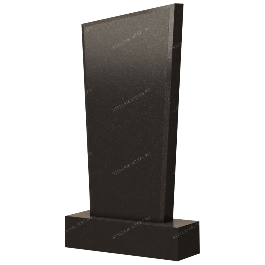 Вертикальный гранитный памятник В015 фото 1