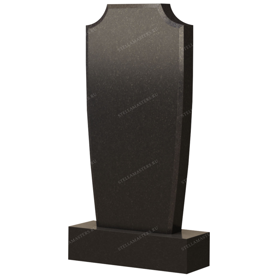 Вертикальный гранитный памятник В005а фото 1