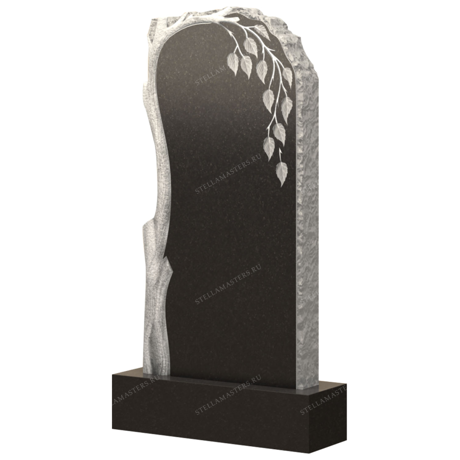 Вертикальный гранитный памятник В031 фото 1