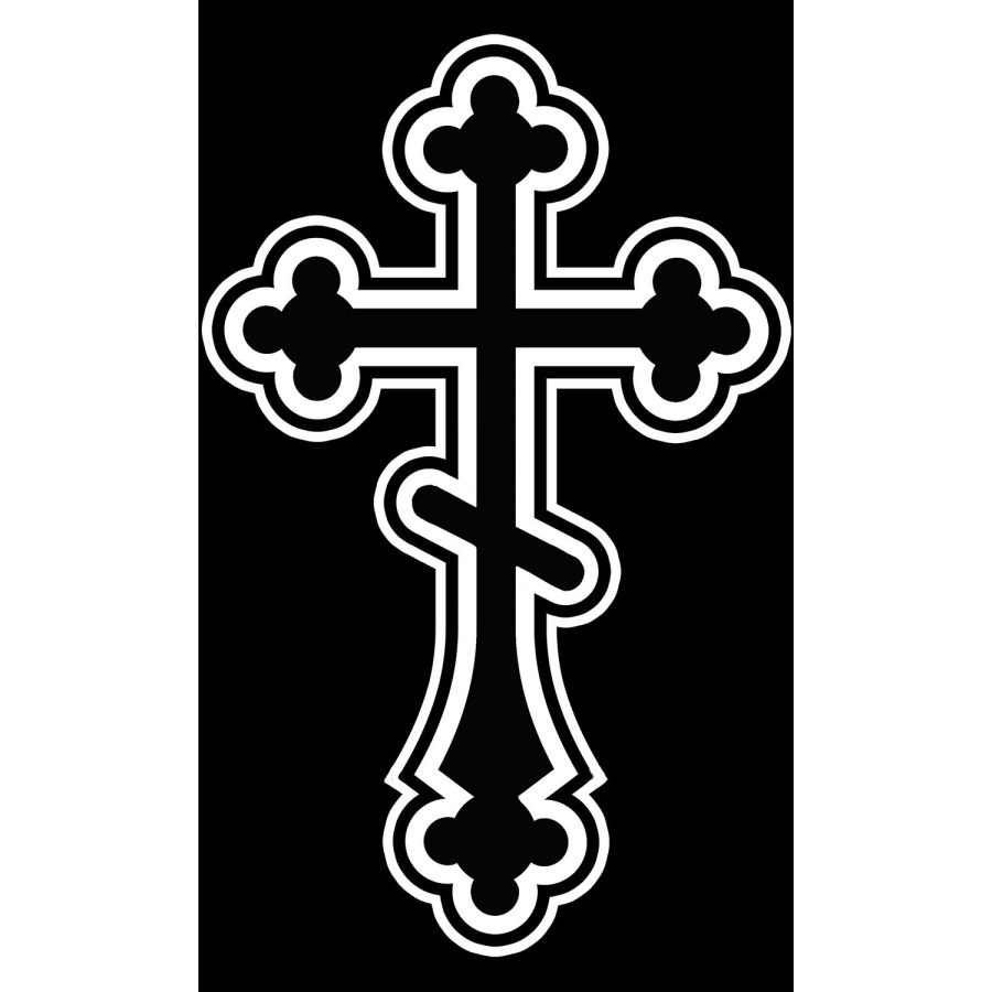 Гравировка Крест К1 фото 1