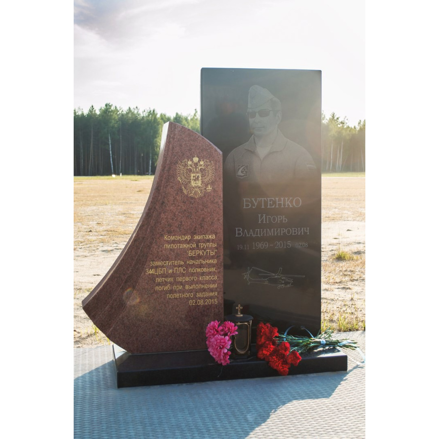 ПМ01 Памятник Военному на могилу фото 2