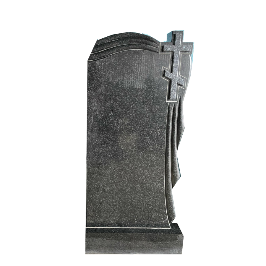 Вертикальный гранитный памятник В080 фото 1