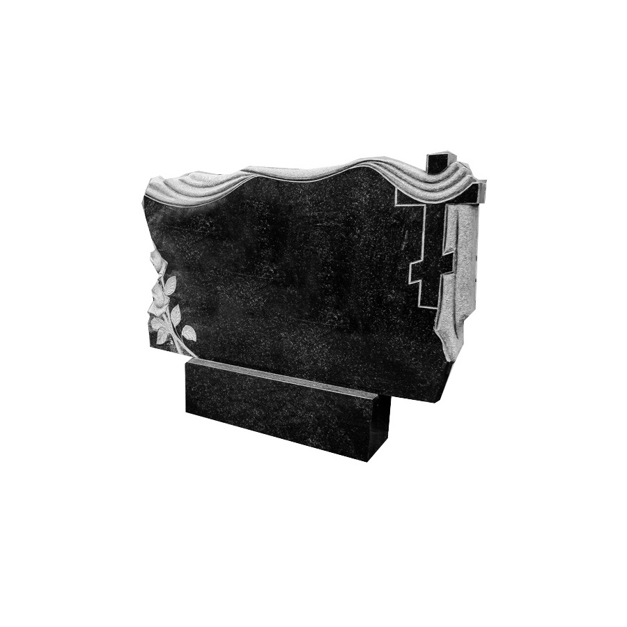 Горизонтальный гранитный памятник Г013 фото 1