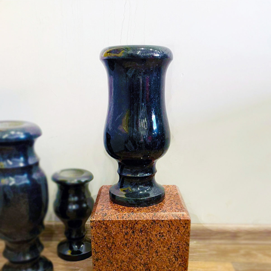 Ваза из гранита 30см ВЗ007 фото 1