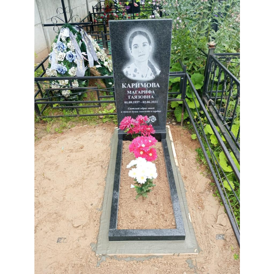 АКЦИЯ Памятник 100х50х5 из гранита на могилу фото 3