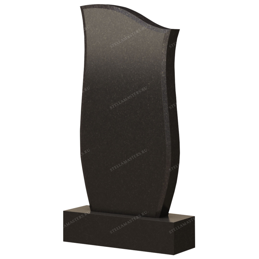 Вертикальный гранитный памятник В017 фото 1