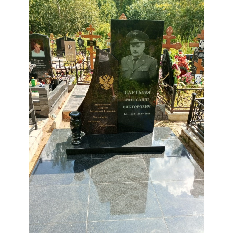 ПМ01 Памятник Военному на могилу фото 3