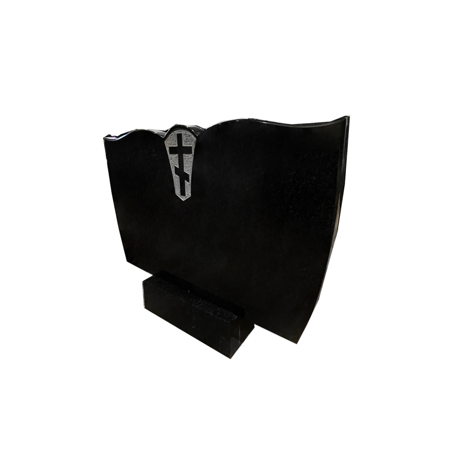 Горизонтальный гранитный памятник Г018 фото 2